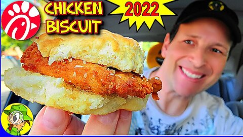 Chick-fil-A® 🐄 CHICKEN BISCUIT 2022 Review 🐔🧈🫓 | Peep THIS Out! 🕵️‍♂️
