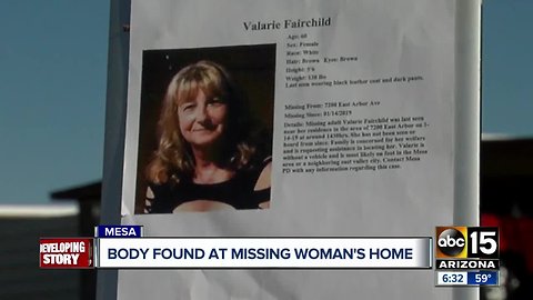 Valarie Fairchild found dead, Mesa police suspect suicide