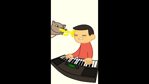 The disturbing musical cat