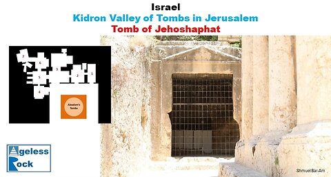 Kidron Valley of Tombs : Tomb of Jehoshaphat