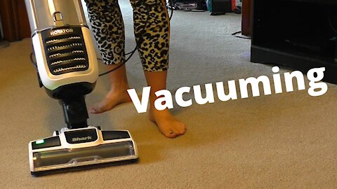 Vacuuming Barefoot | Relax, calm, sleep | Vacuum Cleaner Sound ~ ASMR ~