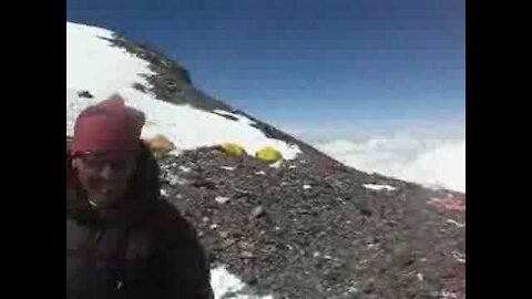 Mt. Everest: The South Col at 8000m
