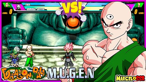 Tenshinhan & Zamasu Gattai Vs. Android Nº18 & Majin Boo - Dragon Ball M.U.G.E.N