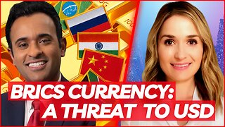 🔴 BRICS GOLD-BACKED CURRENCY: Vivek Points Out Value In Gold Backed Currency, Supports Gold Standard