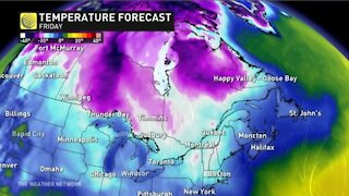 Coldest air of the season on the way for eastern Canada