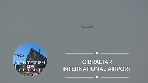 easyJet Landing at Gibraltar, Watching from the Sea