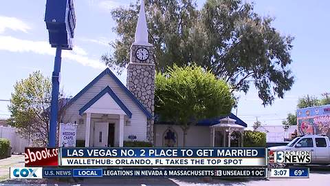 Las Vegas is not wedding capital of the world