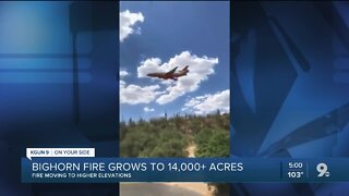 LIVE UPDATES: Bighorn Fire grows to 14,000+ acres, 22% contained