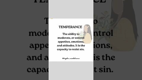 Temperance 🌸