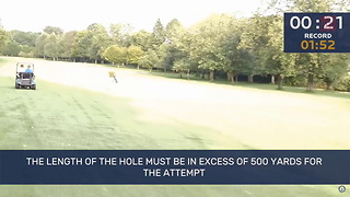 Watch The Fastest Hole Of Golf Ever Played