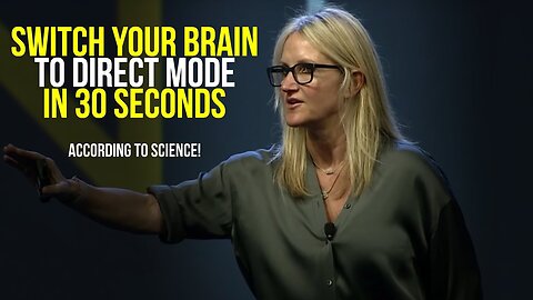 Switch Your Brain To Direct Mode | Mel Robbins