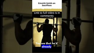 Emmitt Smith on Being Successful!! - Eric Thomas - Motivational Speech