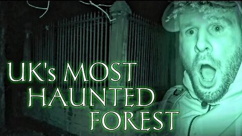 UK's Most Haunted Forest Terrifying Screams Coming From Nowhere We Found A Grave Real Horror!!