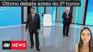 Resumo dos primeiros blocos do debate entre Lula e Bolsonaro na TV Globo nesta sexta (28)