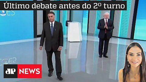 Resumo dos primeiros blocos do debate entre Lula e Bolsonaro na TV Globo nesta sexta (28)