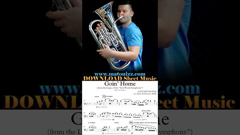 Would Dvořák approve??? 🤔🤔🤔 #dvorak #newworldsymphony #goinghome #euphonium #lowbrass #trombone