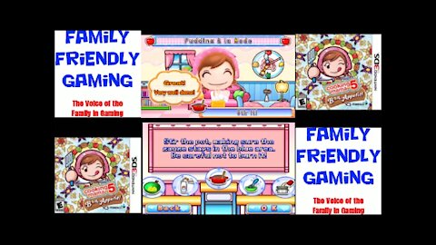 Cooking Mama 5 Bon Appetit! 3DS Pudding A La Mode