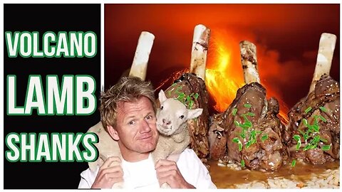 Volcano Lamb Shanks Instant Pot Braised Lamb Sauce @gordonramsay #instantpot
