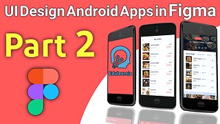 UI Design Android Apps in Figma - Gaming App for Android Part 2