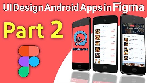 UI Design Android Apps in Figma - Gaming App for Android Part 2