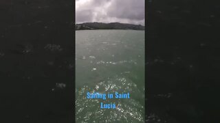 Sailing in Saint Lucia