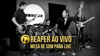 Reaper Mesa de Som ao vivo - Produção Musical