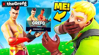 I Pretended I Got TheGrefg Skin Early! - Fortnite