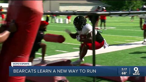 University of Cincinnati's new coach is focusing on running backs heading into the season