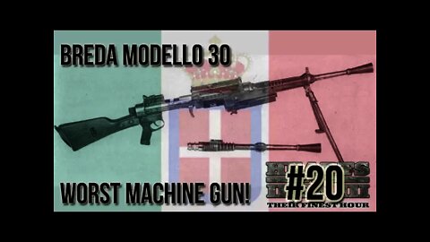 Hearts of Iron 3: Black ICE 9 - 20 (Italy) Breda 30 Worst Machine Gun!
