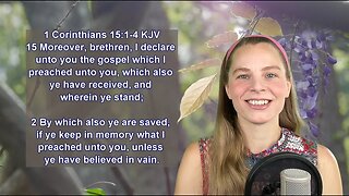 1 Corinthians 15:1-4 KJV - Scripture Songs