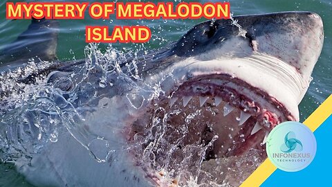 "Enigmatic Megalodon Island: Cartoon Animation Unravels the Mystery"