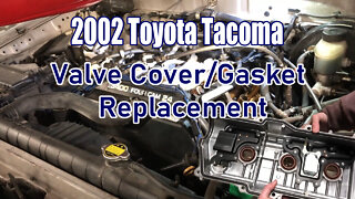 2002 Toyota Tacoma SR5 Valve Cover/Gasket Replacement (Complete Step-by-Step Tutorial)