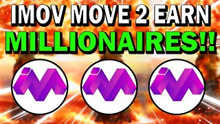 IMOV IMT CRYPTO!! MOVE 2 EARN PROJECT WILL MAKE MILLIONAIRES!!