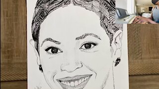 How to draw Beyoncé