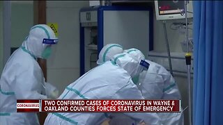 2 confirmed cases of coronavirus in Wayne and Oakland counties