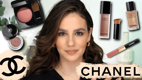 FULL FACE OF CHANEL BEAUTY - Application + Review || Water - Fresh Tint , New Moon, Best Blush??!!