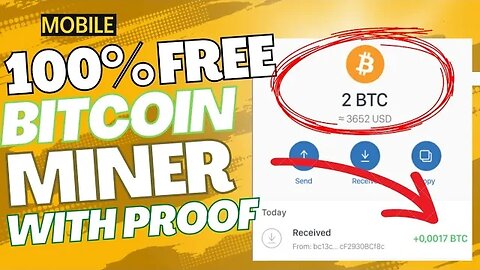 1 Minute = 0.02 BTC!! Free Bitcoin Mining Site (no investment) with payment proof