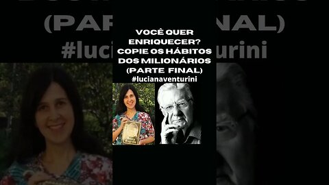 Você quer enriquecer? Copie os hábitos dos milionários (parte final) #shorts #bobproctor