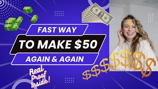 Fast Way To Make $50 Again And Again | Make Money Online (Bob Nevin) (Full)