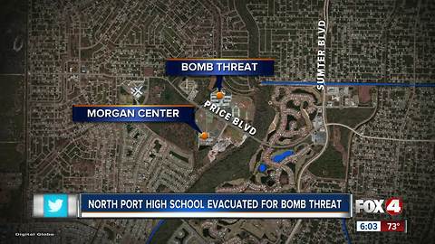 No bomb found at North Port High School