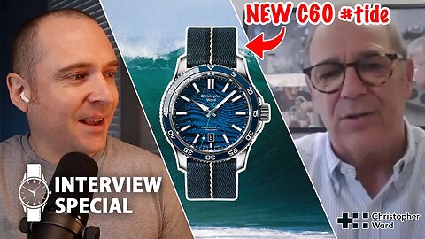 Watch Made with Ocean Plastic? Christopher Ward C60 #tide Interview with Mike France