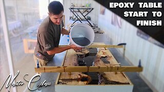 MASSIVE $4000 Epoxy Coffee Table Build