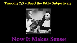 Timothy 2:3 - See It Subjectively - Bible Study with Mimi