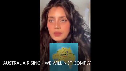 AUSTRALIA RISING: WE WILL NOT COMPLY.