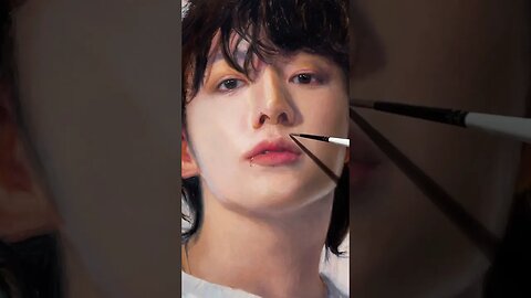 Just spent 3h only making revisions and I’m not done yet.#oilpainting #jungkook #btsfanart