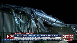 Industrial area hit by EF-2 tornado
