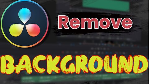 Remove Backgrounds in DaVinci Resolve!