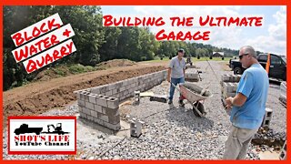 Building the Ultimate Garage | EPS 7 | Block, Waterline, Quarry | Shots Life