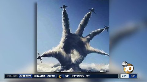 Blue Angels perform "Hand of God?"