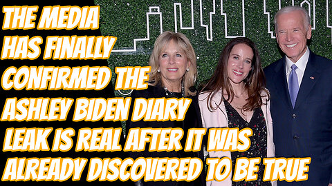 The Media Finally Admits Ashley Bidens Diary Is Real